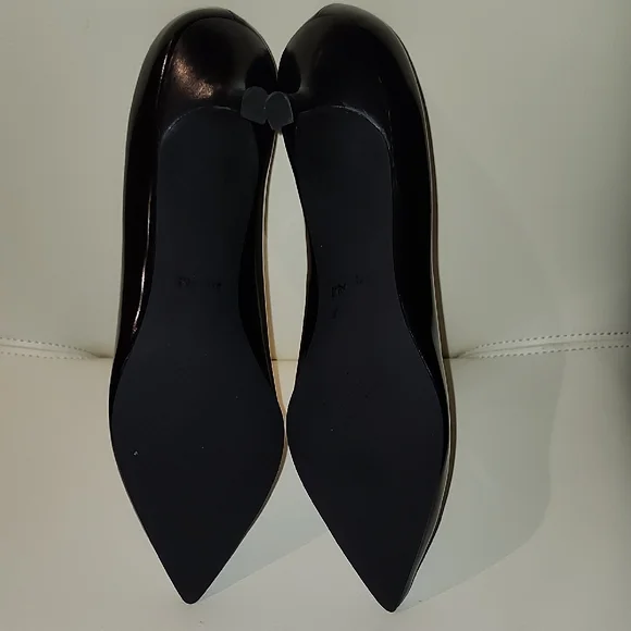 Coach UniPump Black Jet Mirror Kitten Heel Pump - Size 8.5 (Box D) - Picture 8 of 15